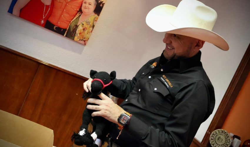 El Alcalde Carlos Quintanilla, orgulloso padrino del Preescolar CONAFE