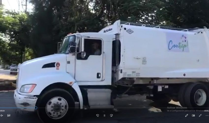 Inicio  de recolección de basura