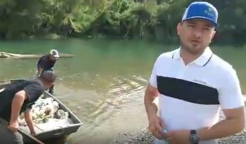 Limpieza del río Purificación